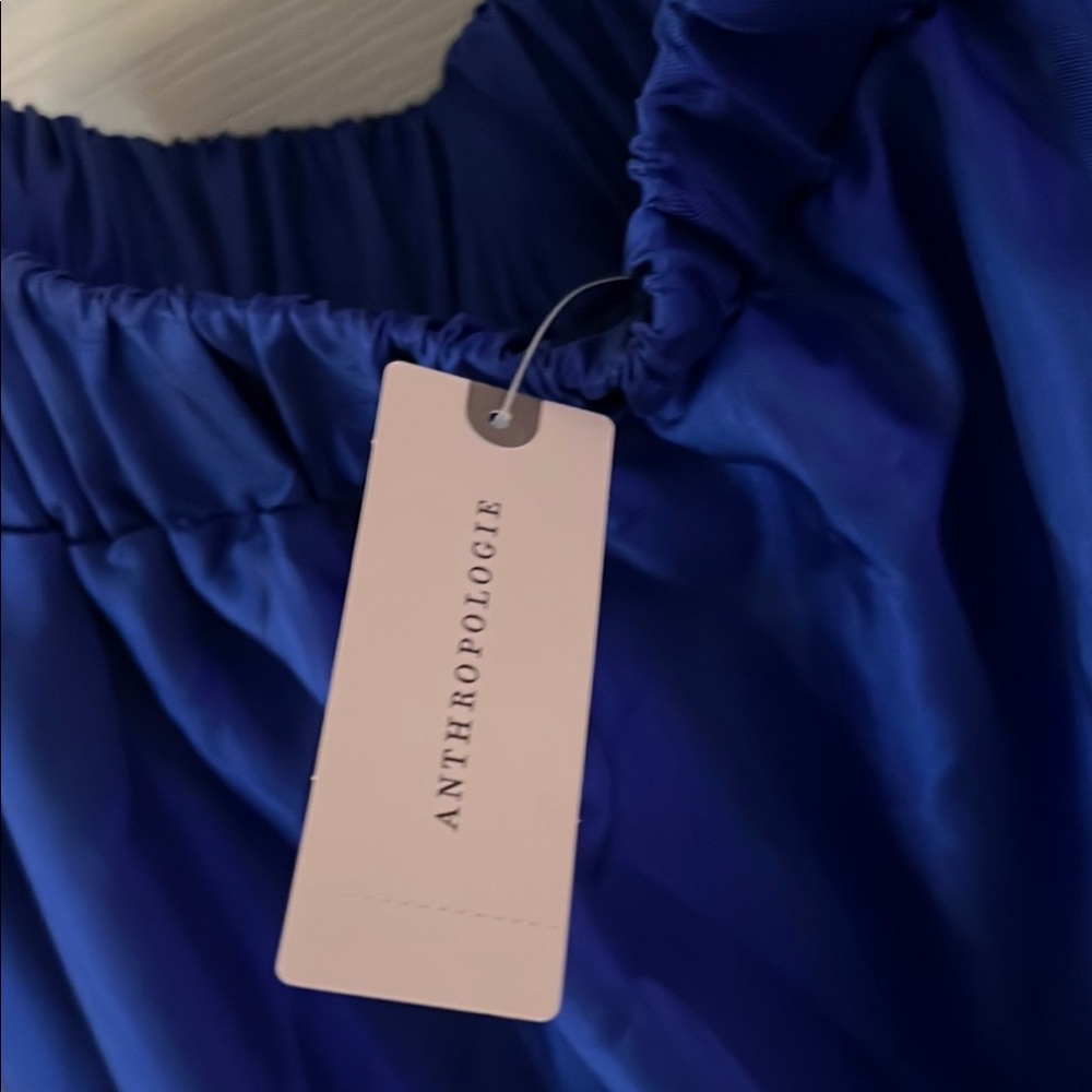 Sunday in Brooklyn One Shoulder Dress - Royal Blue - Picture 4 of 6